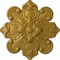 Ekena Millwork Katheryn Ceiling Medallion, Hand-Painted Pharaohs Gold, 18 1/8"OD x 1 1/4"P CM18KAPGS - alternate 1